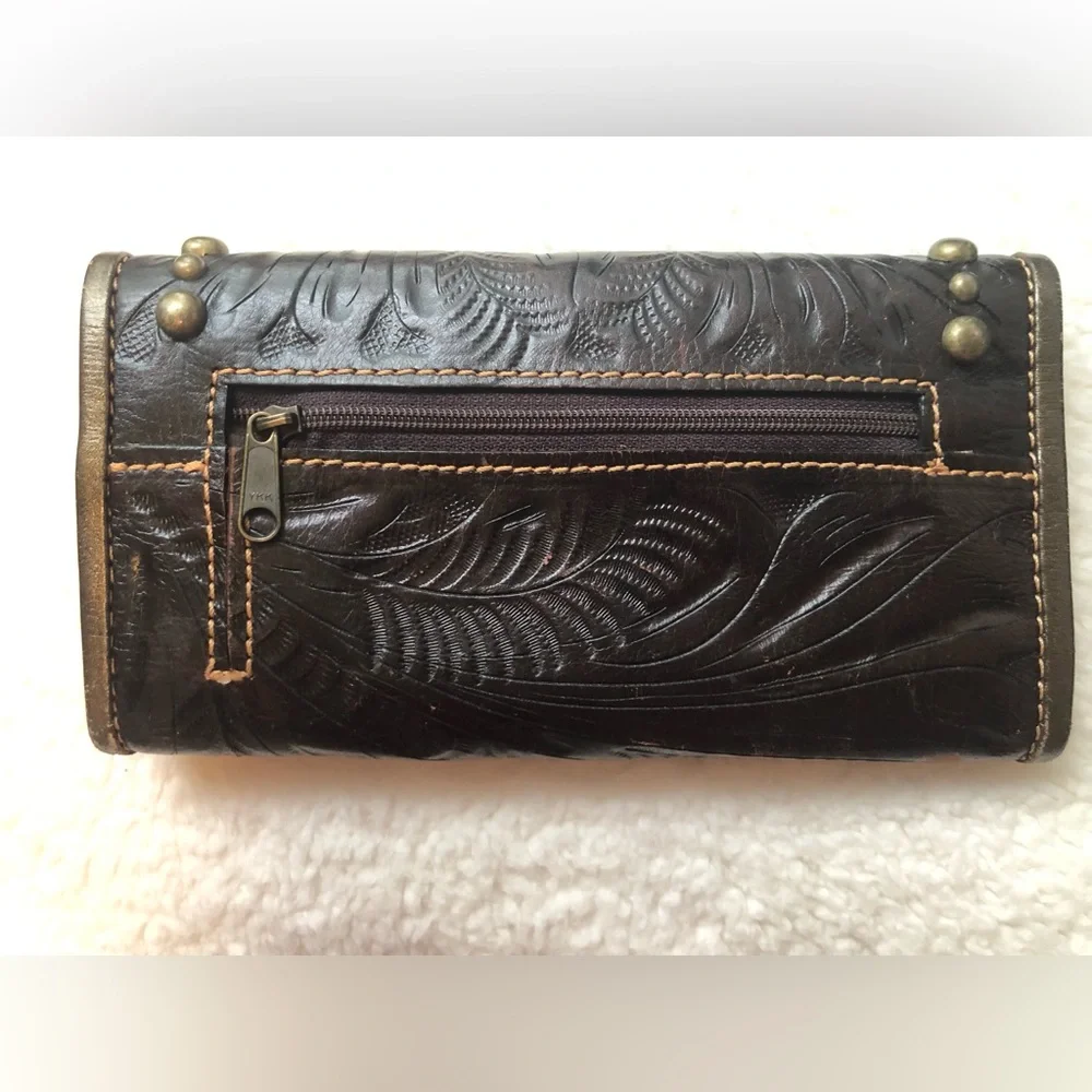 American West NWOT tri-fold leather wallet - Picture 2 of 12